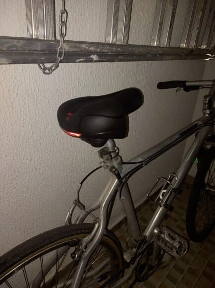 Customer photo review of Premium Comfort Sattel