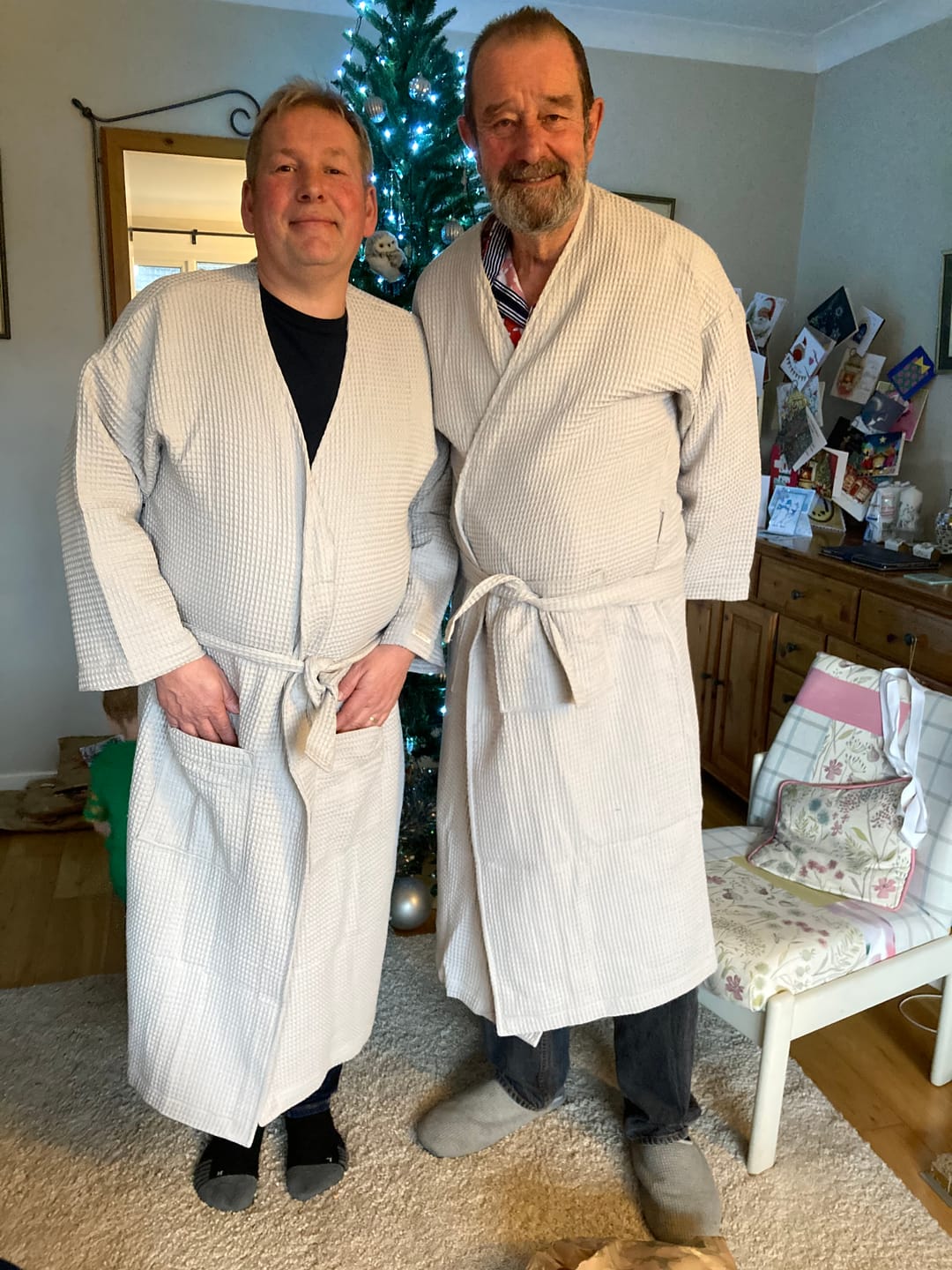 Customer photo review of 100% Cotton Waffle Fabric