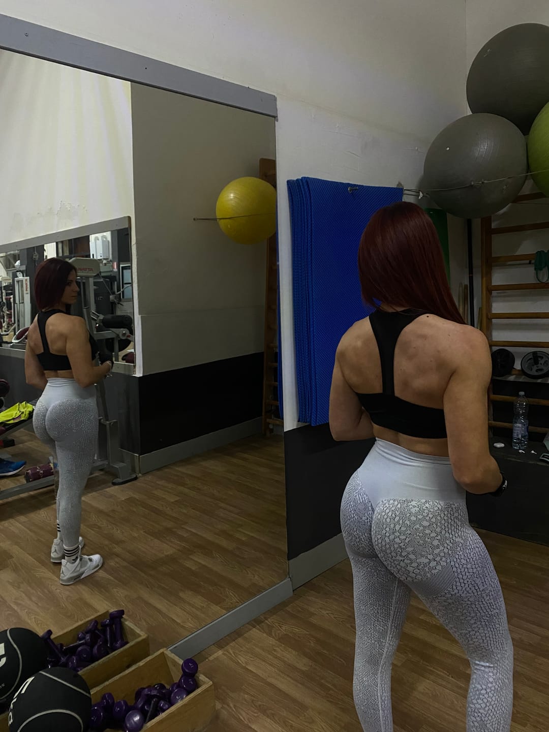 Customer photo review of Leggings Jungle Pitone Ghiaccio