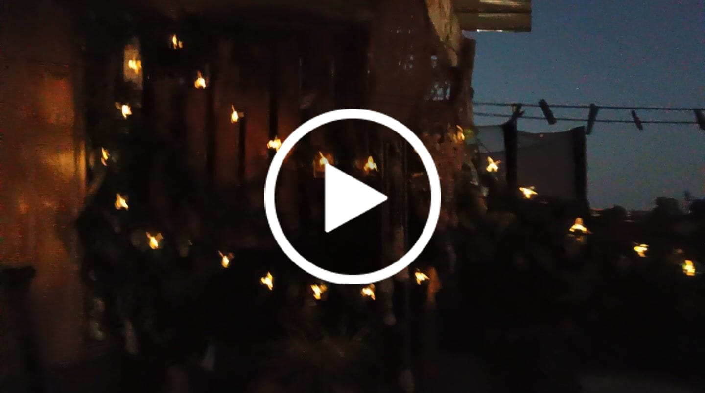 Customer video review of Colibrís Solares - IP65 Luz Cálida/Colores Largo 3,7 m