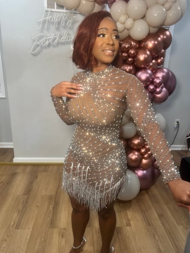 Customer photo review of Kimberly Pearls Dress