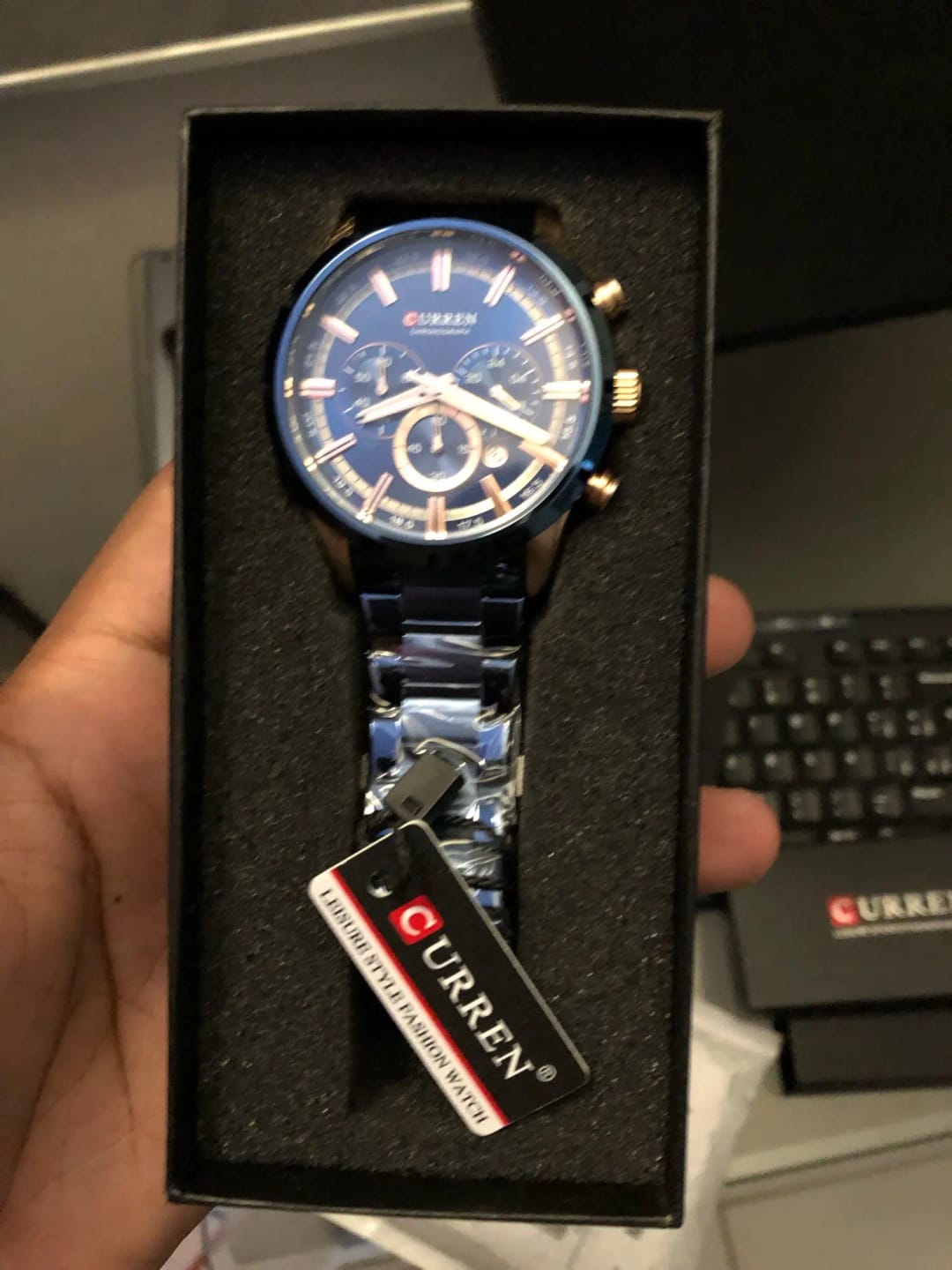 Customer photo review of Chrono Blast Quartz Watch