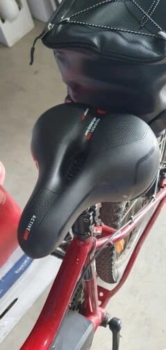 Customer photo review of Premium Comfort Sattel