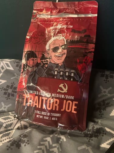 Customer photo review of Traitor Joe Collectors Roast