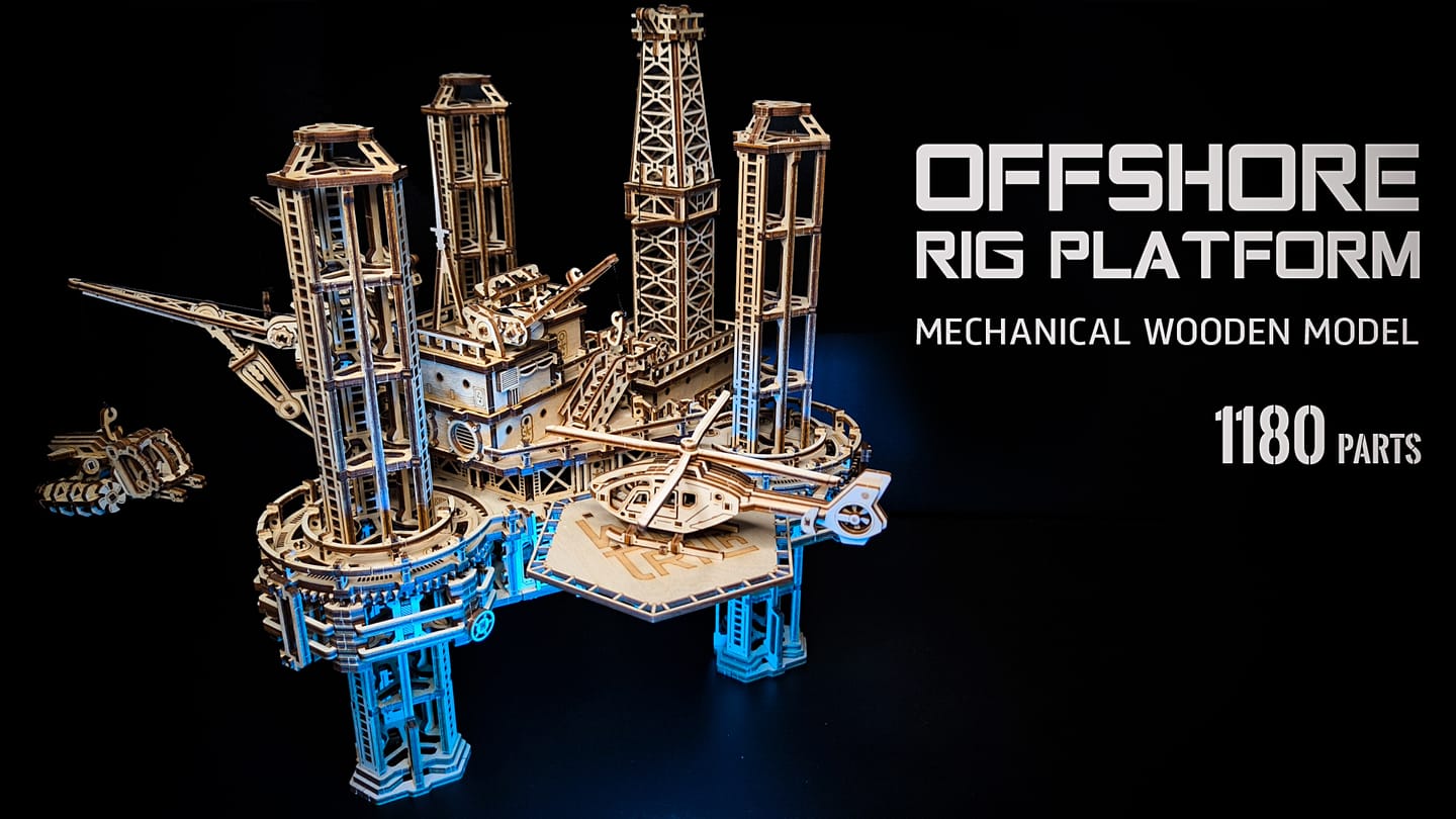 Customer photo review of Offshore Rig Platform