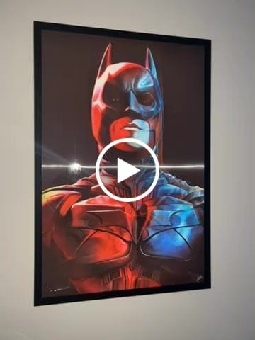 Customer video review of 3D Triple Transition [3 Different Bats] Lenticular Print