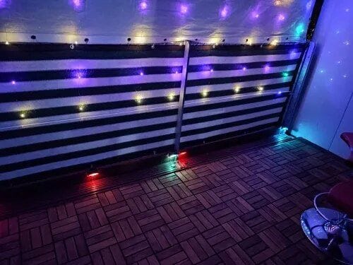 Customer photo review of SolaGarden™ Deck Lights