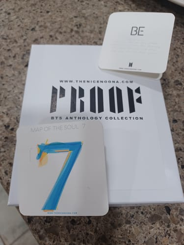 Customer photo review of (PREORDER RESTOCK) BTS Anthology CD Enamel Pins Collection Part Two