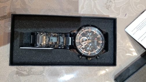 Customer photo review of Chrono Blast Quartz Watch
