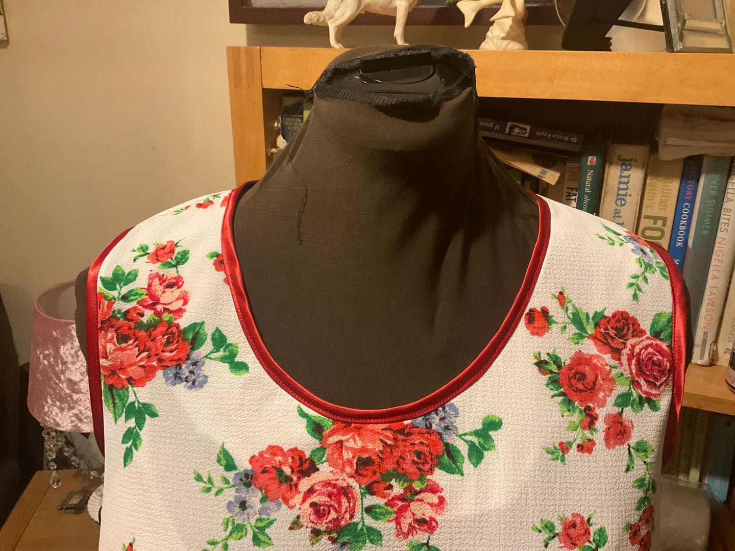 Customer photo review of Plain Smooth Crepe Polyester Fabric