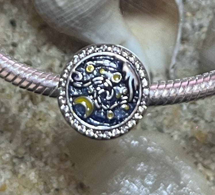 Customer photo review of Charm Noche Estrellada de Van Gogh