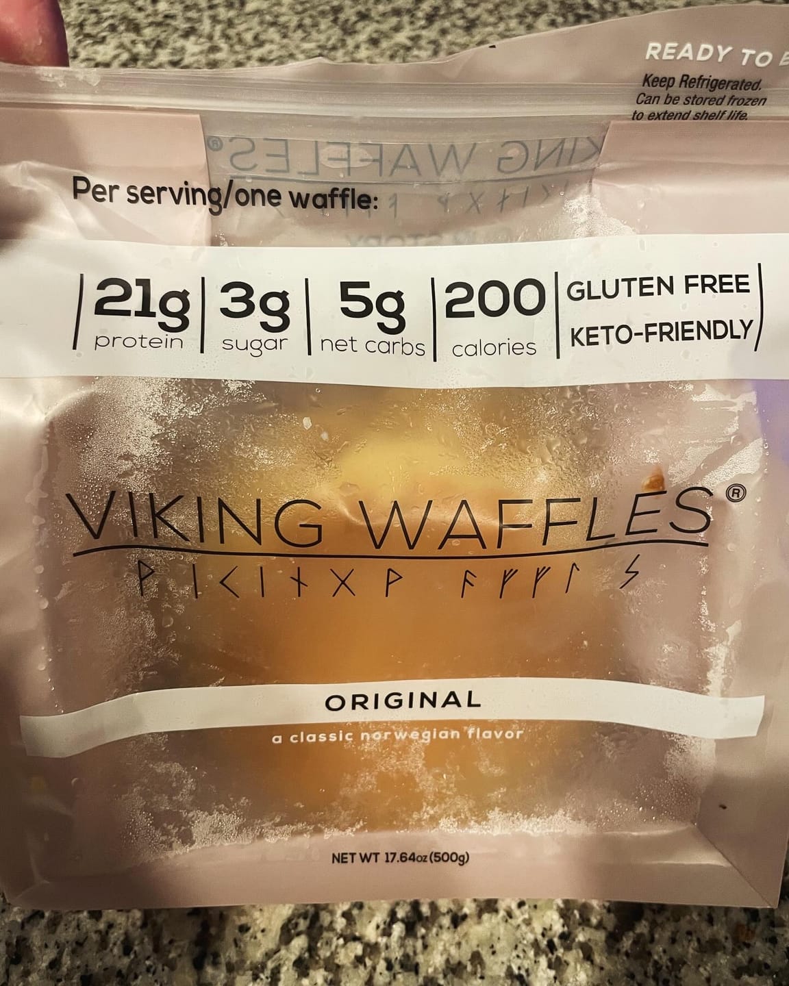 Customer photo review of Original Viking Waffles (Keto-Friendly)