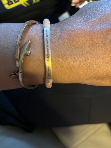 Customer photo review of YOU ARE ALWAYS AND DEARLY LOVED COL 3:12 (POS)