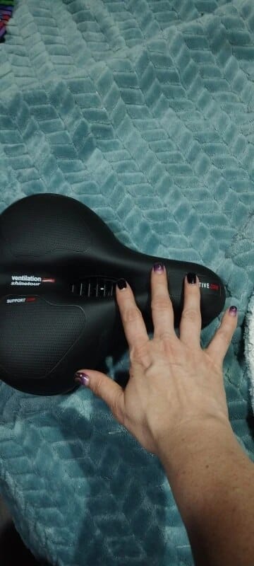 Customer photo review of Premium Comfort Sattel