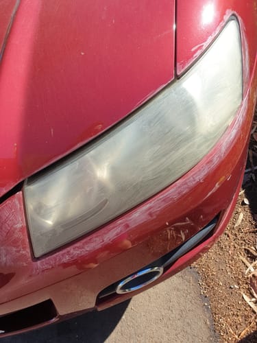 Customer photo review of 1 x Headlight Restore Wipes Kit