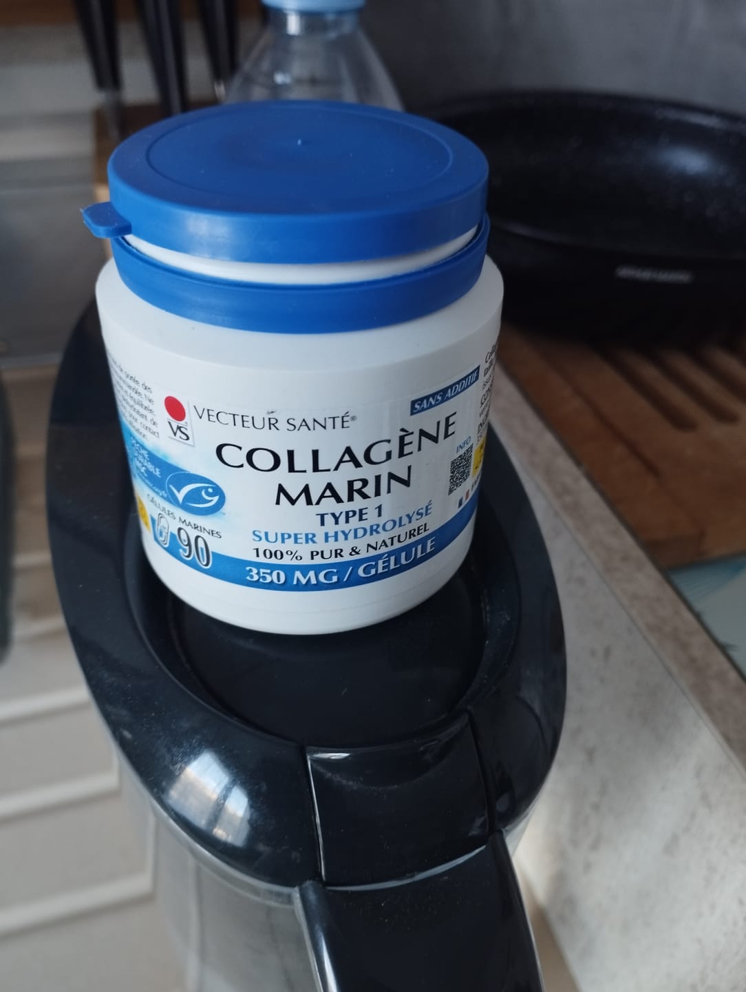 Customer photo review of Collagène marin type 1 hydrolysé-90 gélules-Vecteur santé