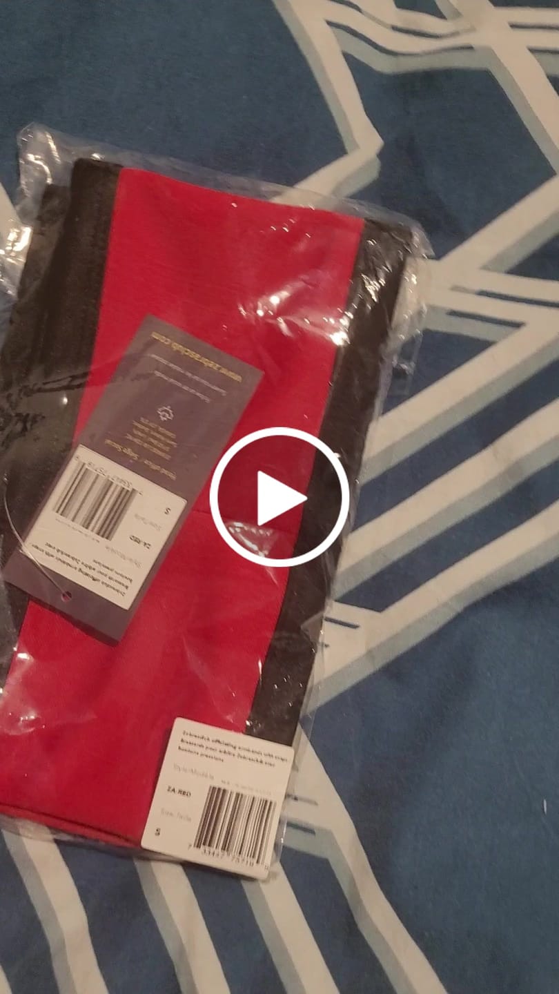 Customer video review of ZEBRASCLUB ZA REFEREE SNAP ON ORANGE OR RED ARM BANDS