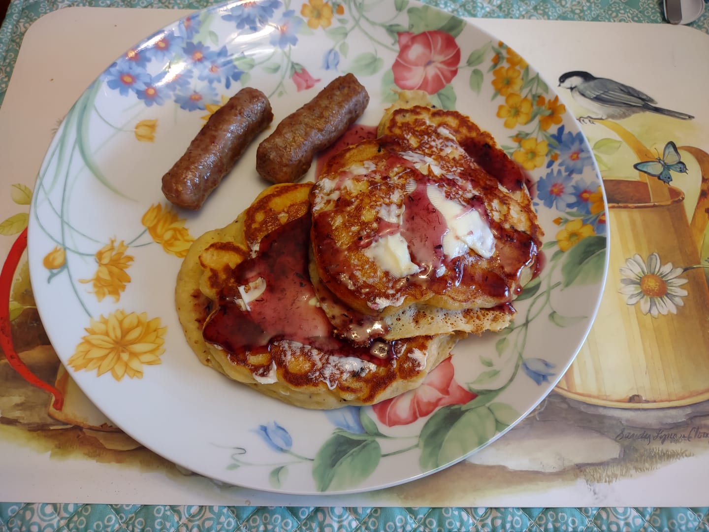 Customer photo review of Cousin T's Blackberry Syrup