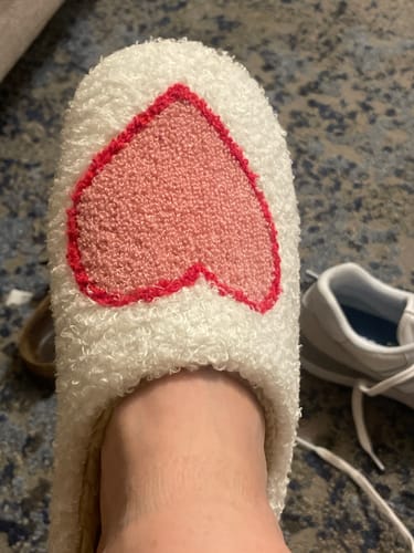 Customer photo review of Lover's Plush Slippers