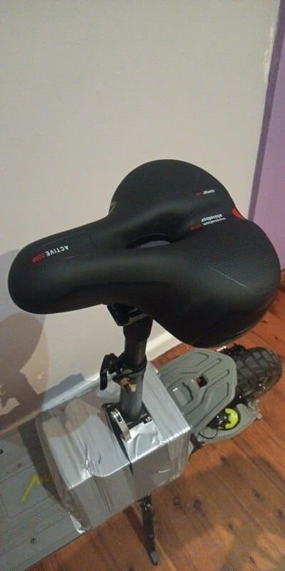 Customer photo review of Premium Comfort Sattel