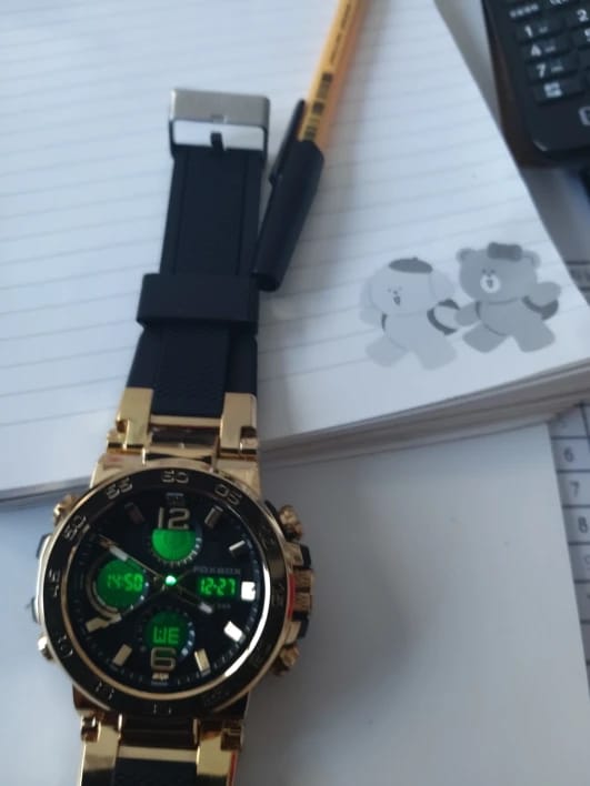 Customer photo review of Diver Chrono Sport Watch