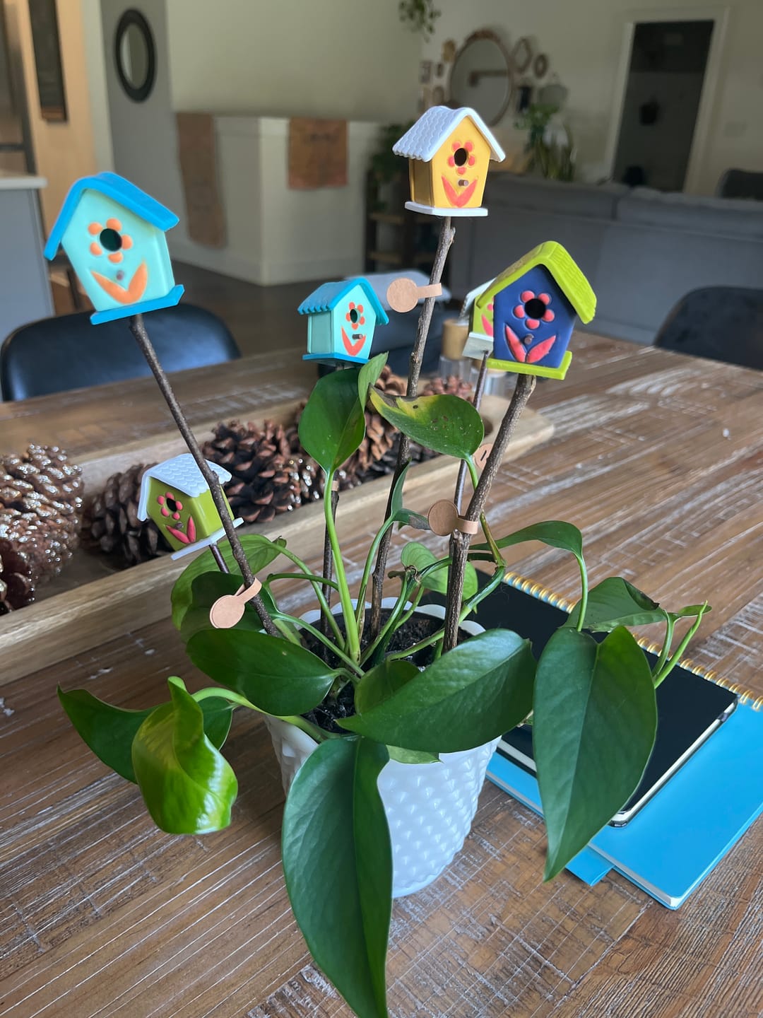 Customer photo review of 3D Birdhouse Kit