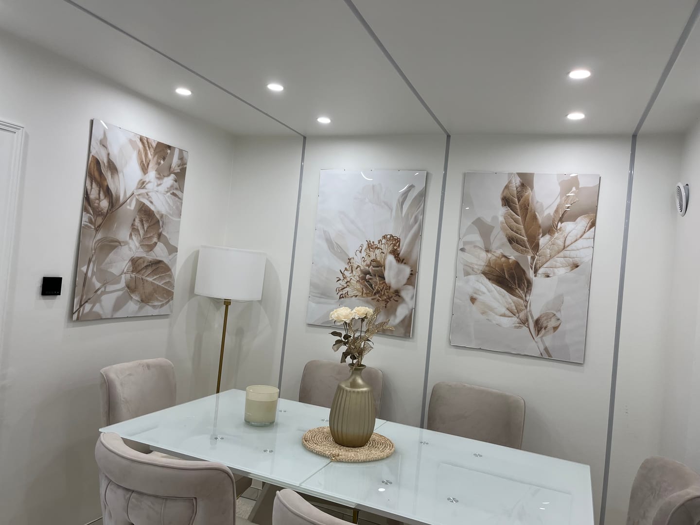 Customer photo review of Toile - White Calm