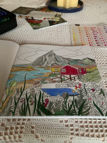 Customer photo review of 120 Teiliges Buntstift Set Im Reißverschlussetui