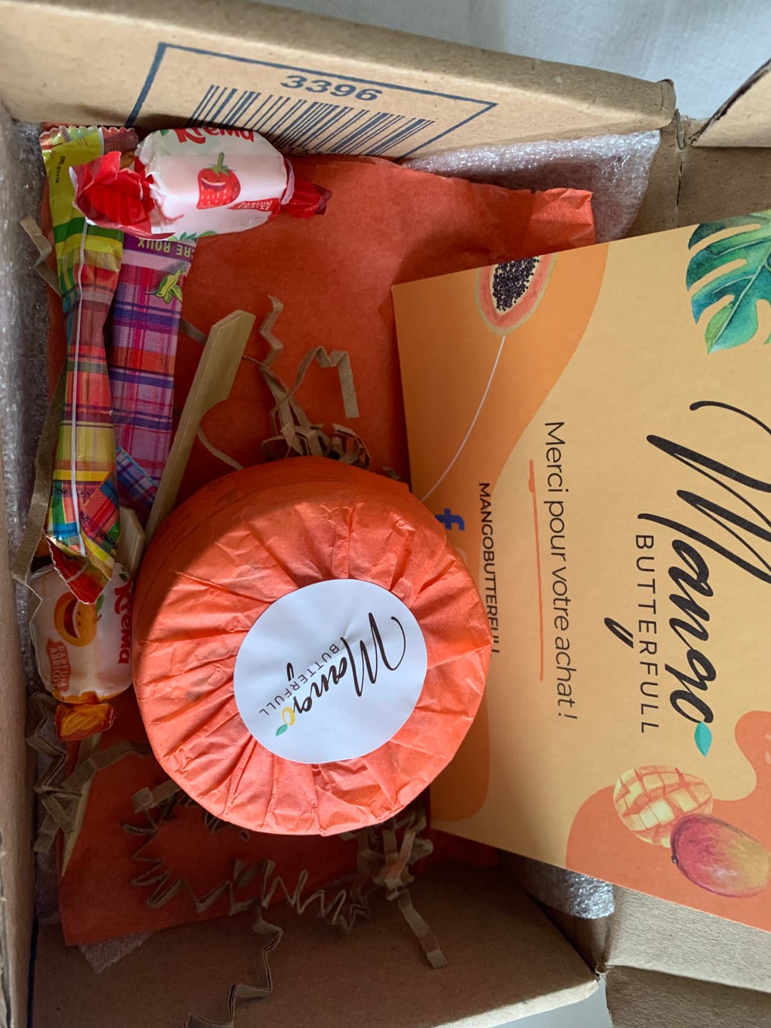 Customer photo review of Beurre de mangue artisanal CARE