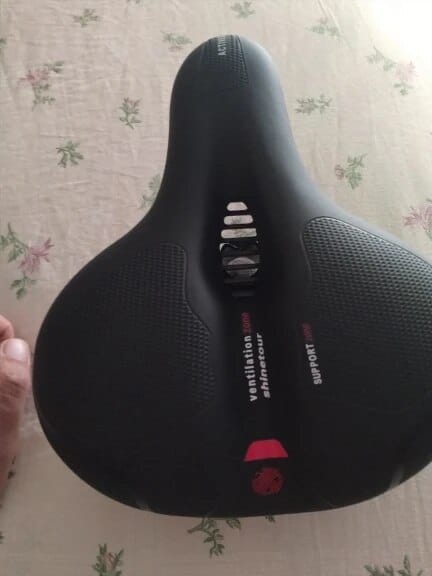 Customer photo review of Premium Comfort Sattel