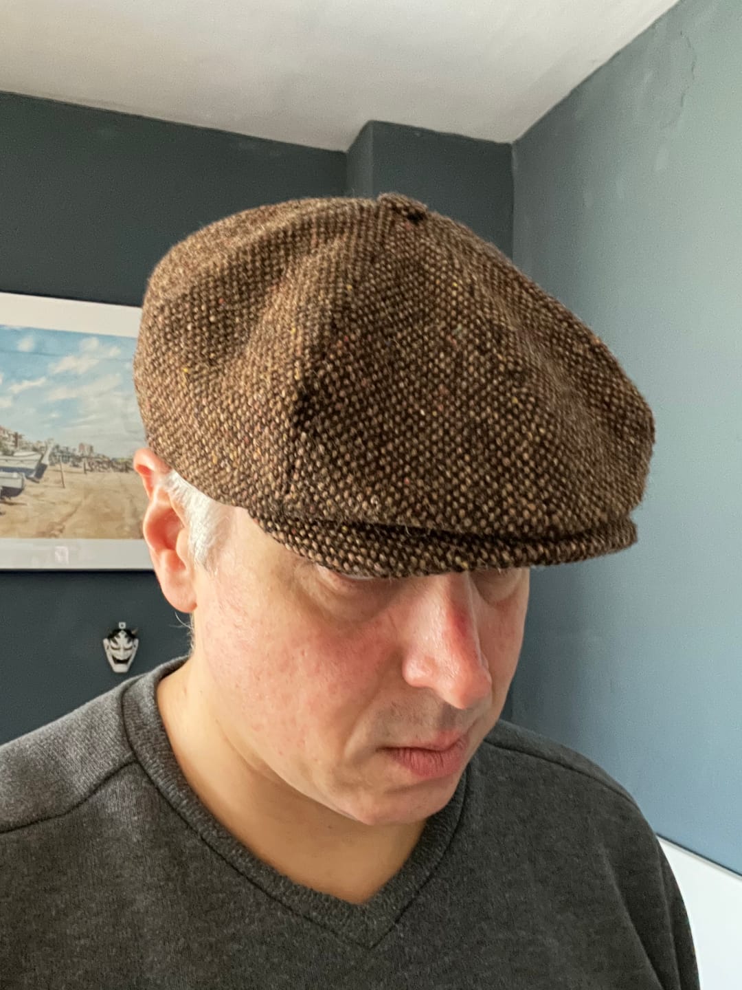 Customer photo review of Connery Cap Tweed
