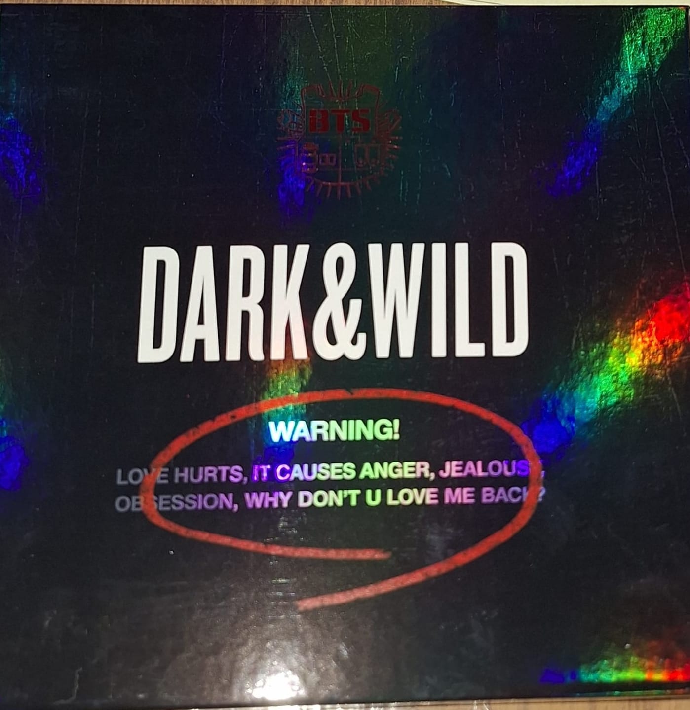 Customer photo review of BTS - 1ST FULL ALBUM DARK & WILD