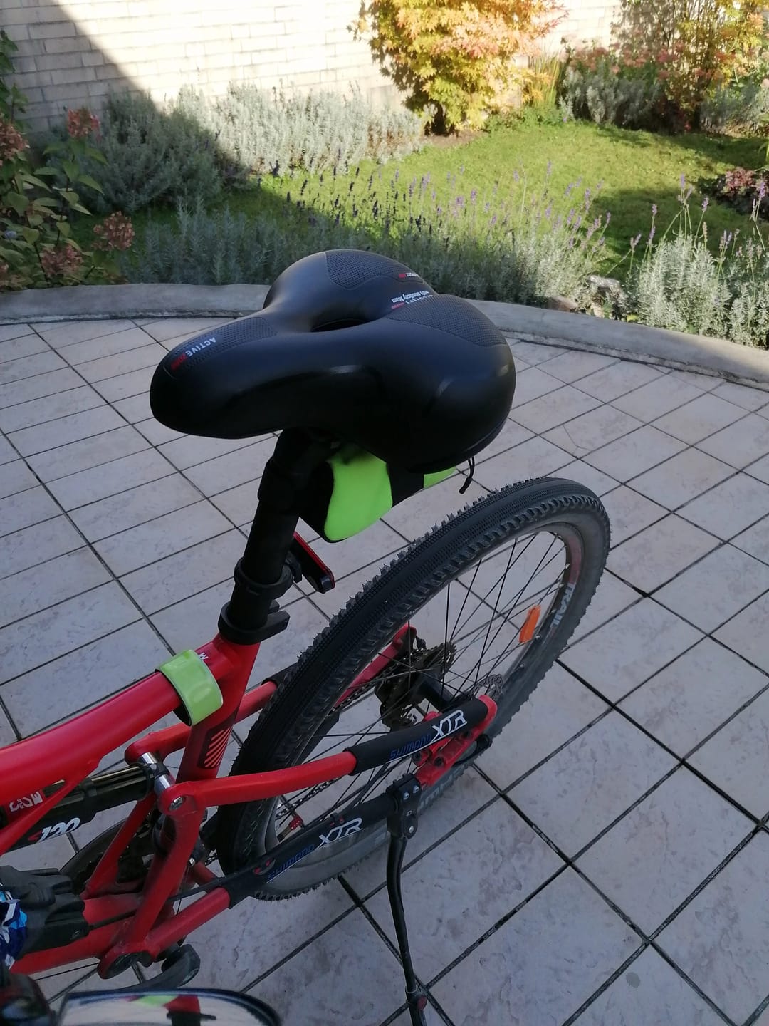 Customer photo review of Premium Comfort Sattel