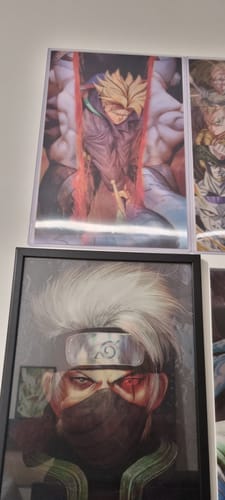Customer photo review of 3D Transition [Heroic Split] Lenticular Print