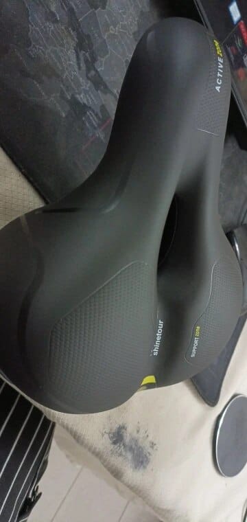 Customer photo review of Premium Comfort Sattel