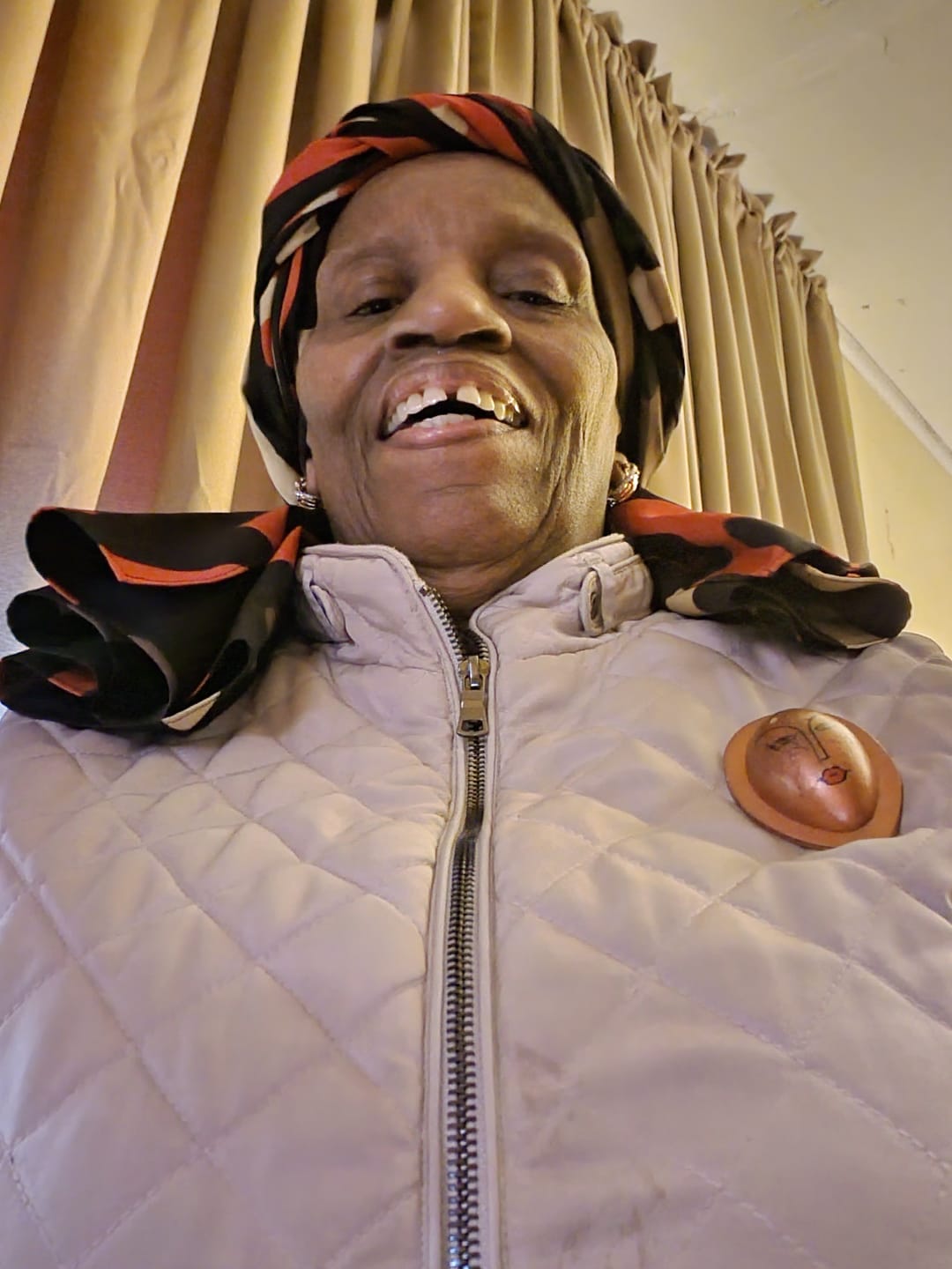 Customer photo review of Harlem Head Wrap