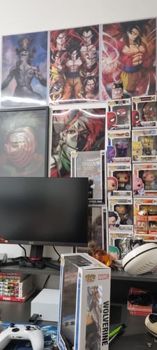 Customer photo review of 3D Triple Transition [Primal Awakening] Lenticular Print