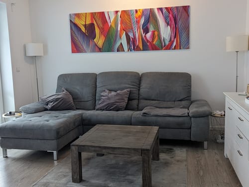 Customer photo review of Halterung - Haftbleche-Set