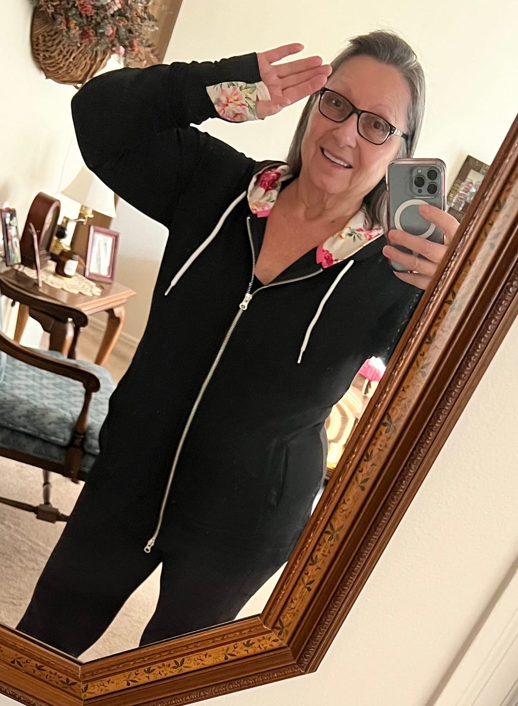 Customer photo review of Ava Pullover Women's Fit Hoodie