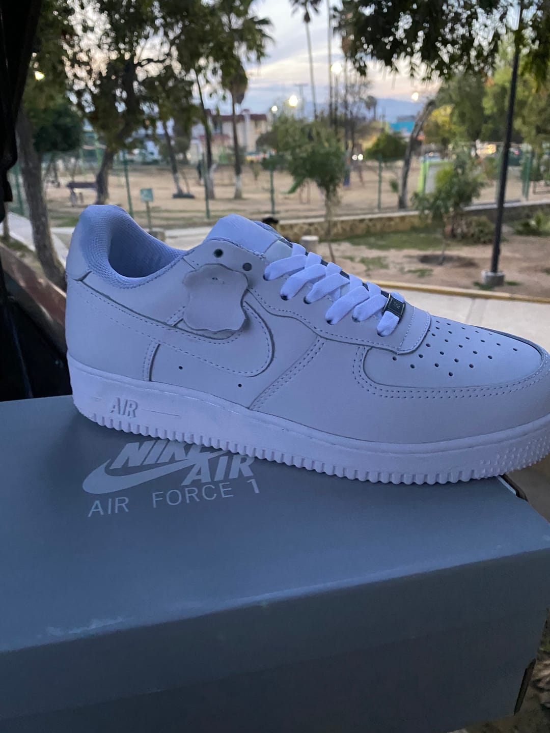 Customer photo review of Tenis Air Force 1 Blanco Total Piel 1.1