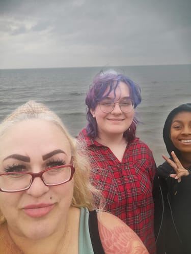 Customer photo review of Self-Inking Face Stamp