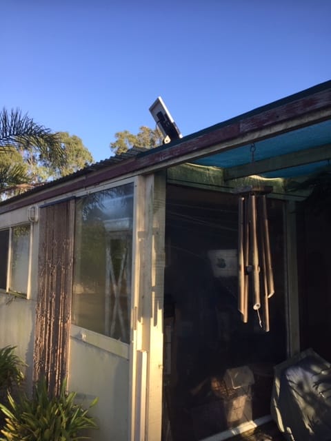 Customer photo review of Solar Fountain & Pond Pump w/ Panel & Battery - 800LPH