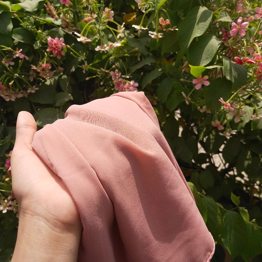 Customer photo review of Georgette Hijab Bundle Of 7