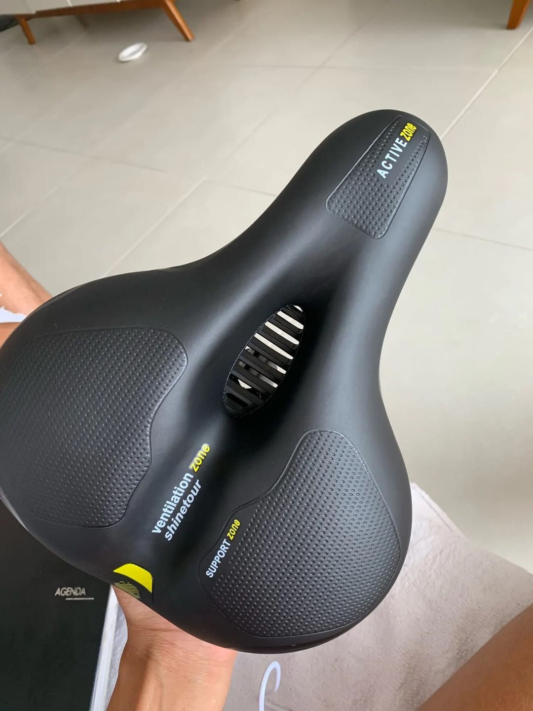 Customer photo review of Premium Comfort Sattel