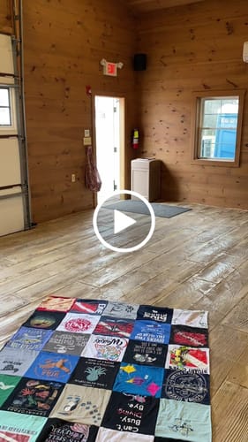 T-shirt quilt by Patricia  from NJ