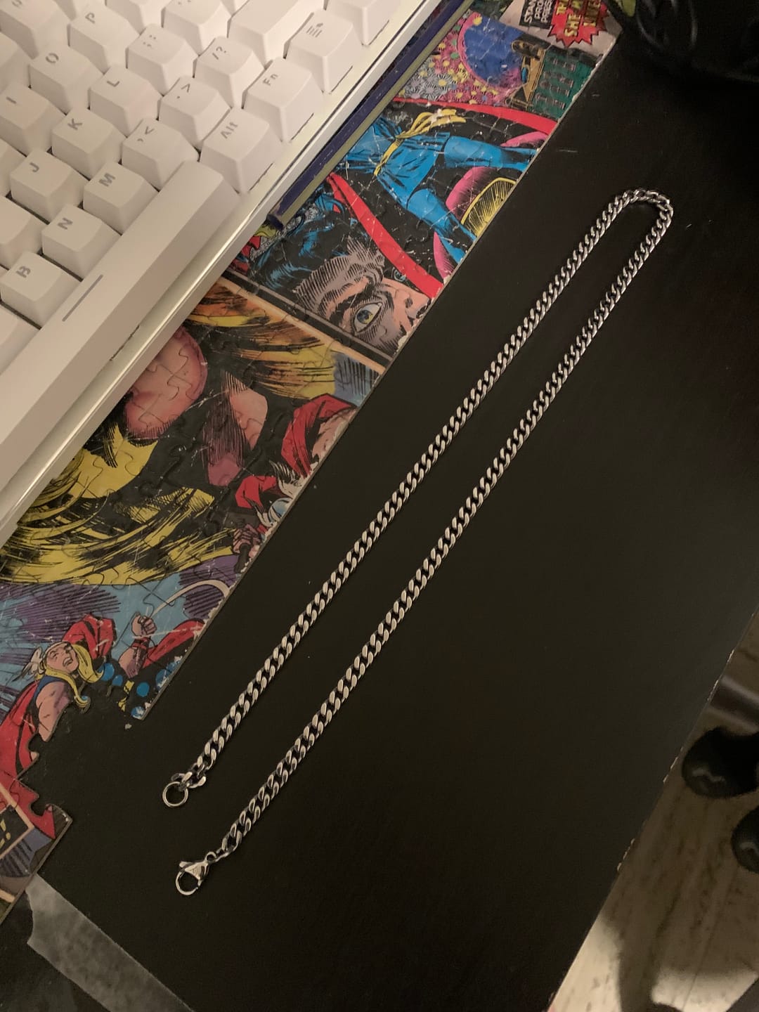 Customer photo review of 5mm Cuban Link Chain