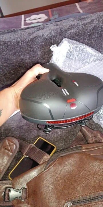 Customer photo review of Premium Comfort Sattel