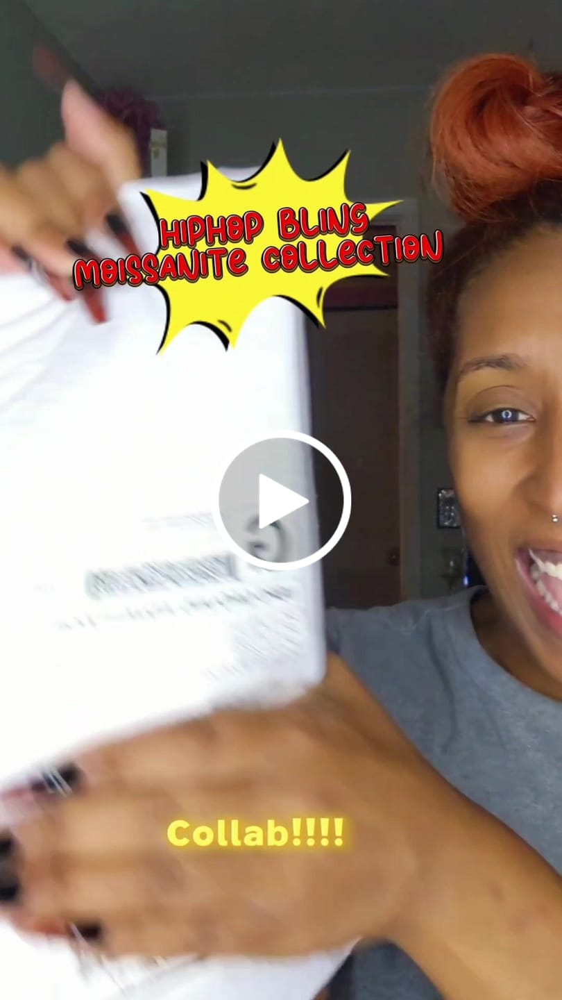 Customer video review of VVS Moissanite Miami Cuban Chain Steel / .925 Silver