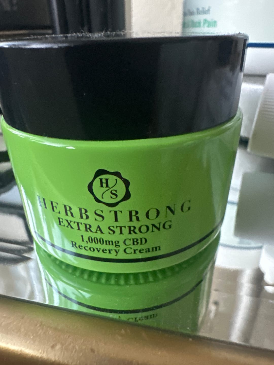 Customer photo review of Extra Strong Recovery Cream