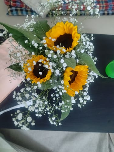 Customer photo review of Sunflowers